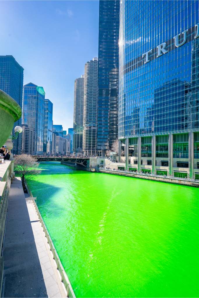 Chicago Dyed Green River